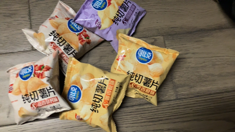 可比克薯片12g*5包混合口味小零食休闲小吃食品超大礼包批发晒单图