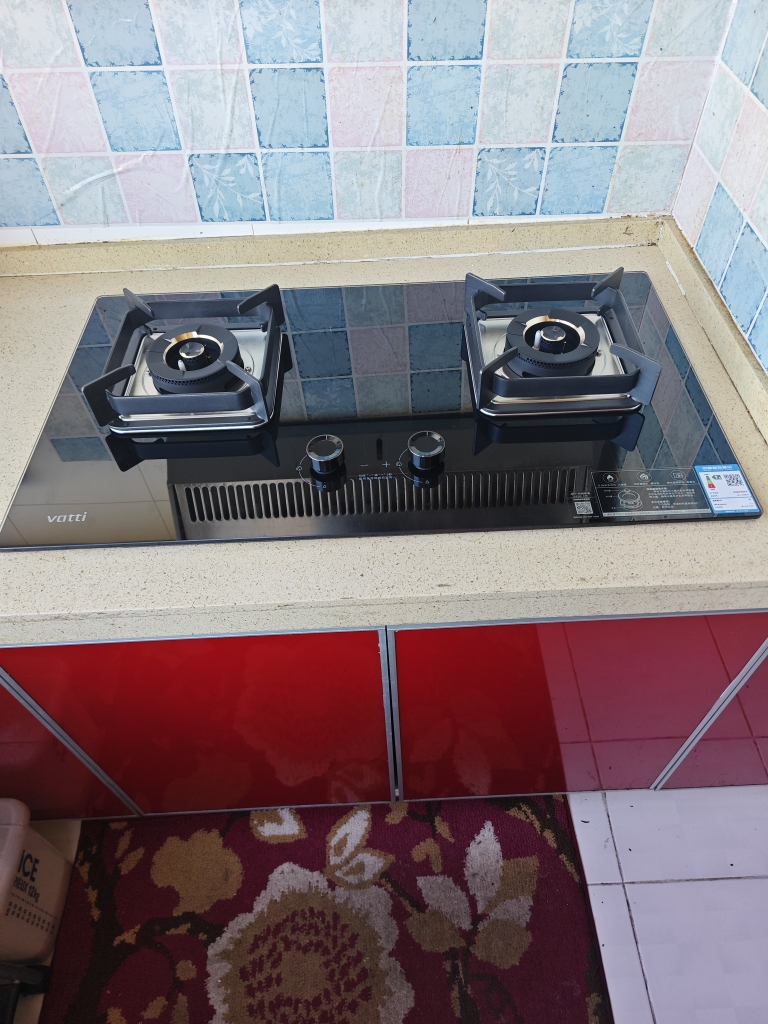 华帝(vatti)5.0KW火力燃气灶i10081B天然气 单灶具双眼灶厨房家用嵌入式可定时功能自动熄火保晒单图