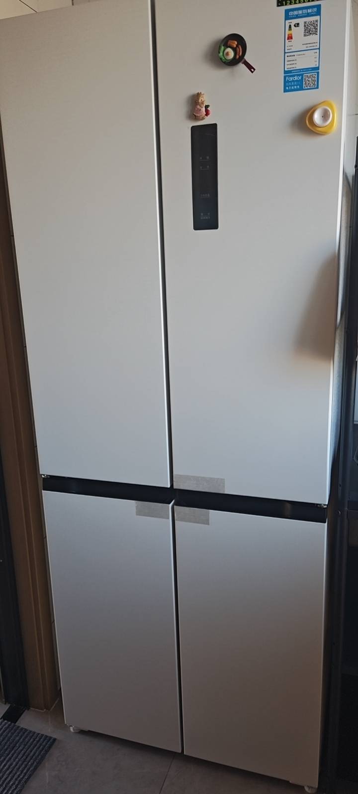 法迪欧十字冰箱BCD-436WQBPL/NC初春瑾晒单图