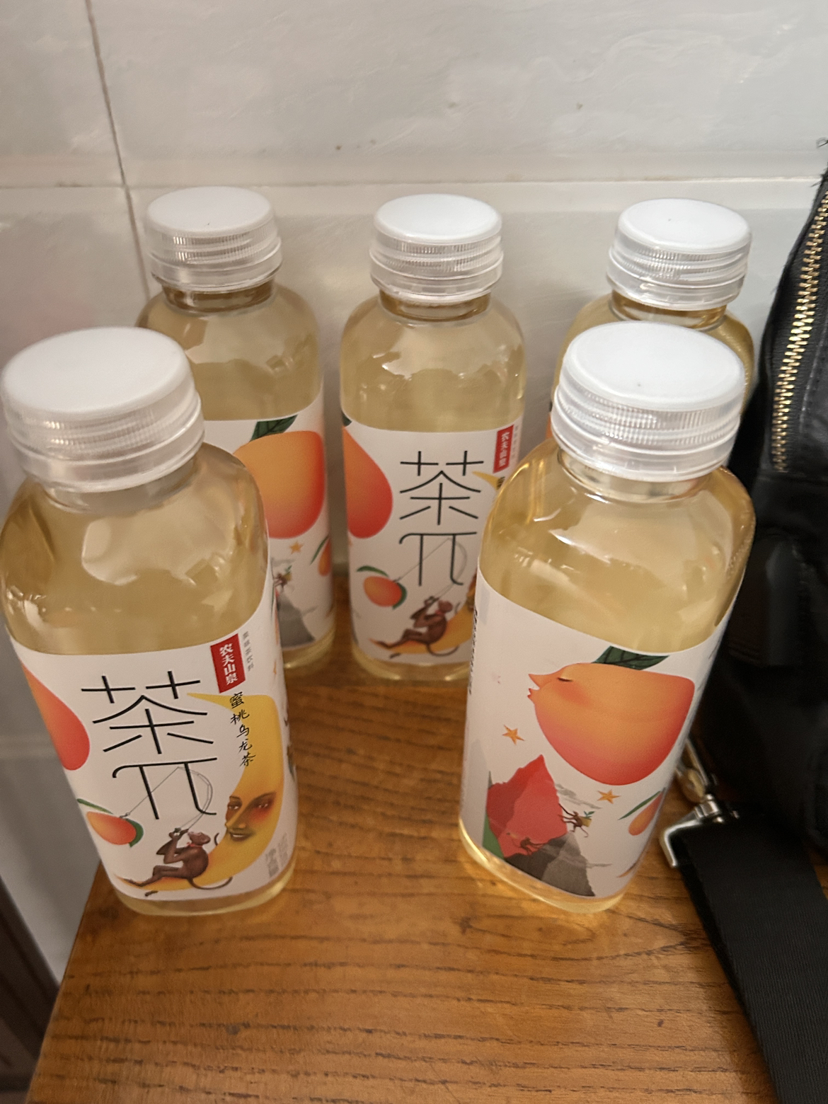 农夫山泉茶π蜜桃乌龙茶500ml*5瓶夏日饮料苏宁宜品推荐晒单图