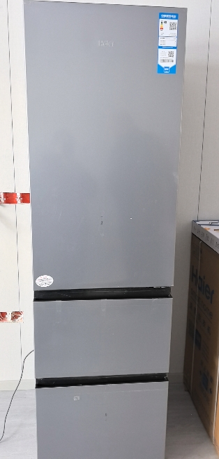 海尔(Haier)310升小型冰箱家用三门变频1级能效风冷无霜三开门节能电冰箱深冷速冻BCD-310WGHD3E7XM晒单图