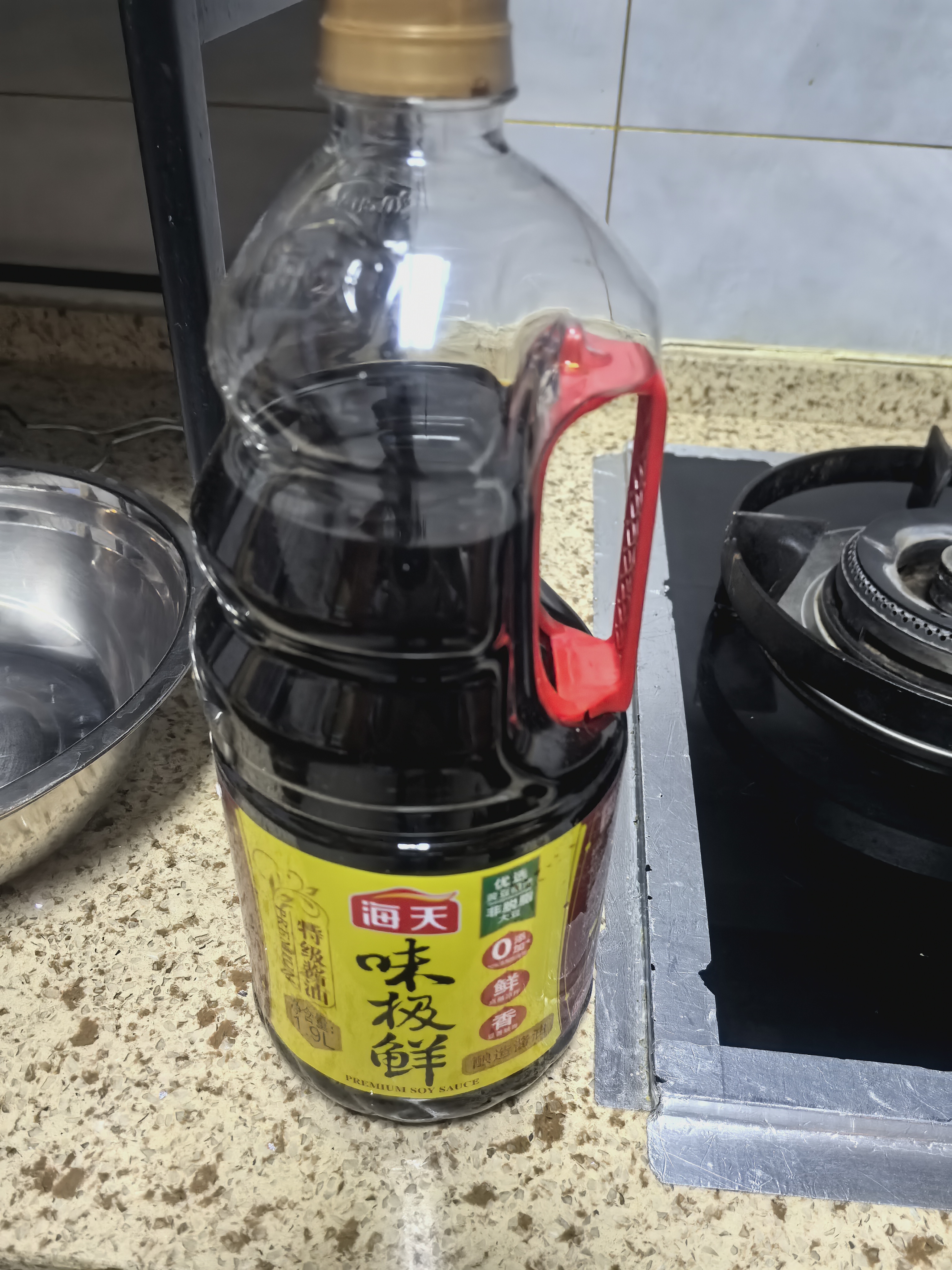 海天 金标系列 生抽酱油[0添加特级酱油]1.9L 非转基因黄豆晒单图