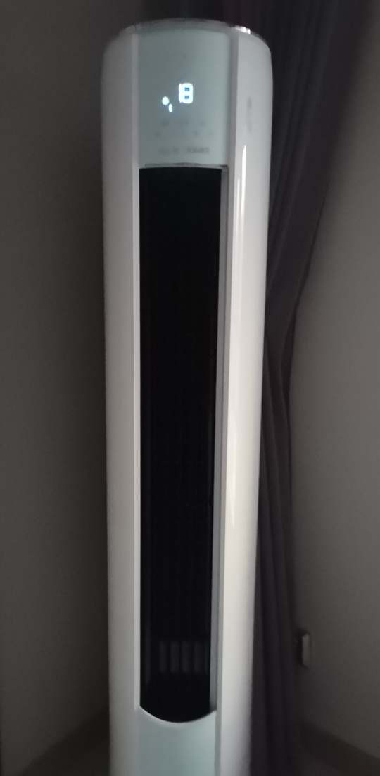 奥克斯(AUX)空调柜机3匹 家用空调变频 新一级能效 立式空调客厅 冷暖KFR-72LW/BpR3AQE1(B1)晒单图