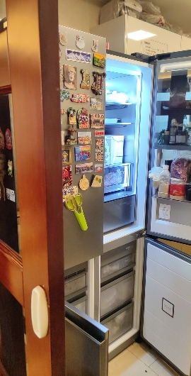 COLMO冰箱CRBUS601-X1星砂钢晒单图