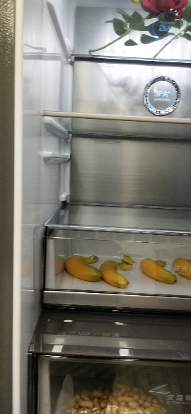 海信(Hisense)415升一级能效 变频风冷 底部散热 真空超薄 BCD-415WTDGVBPIV 玉脂白釉晒单图