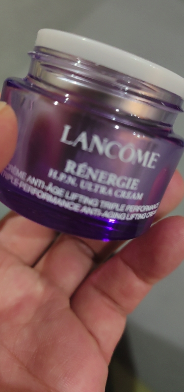 兰蔻塑颜三重密集焕颜面霜15ml(中样)晒单图