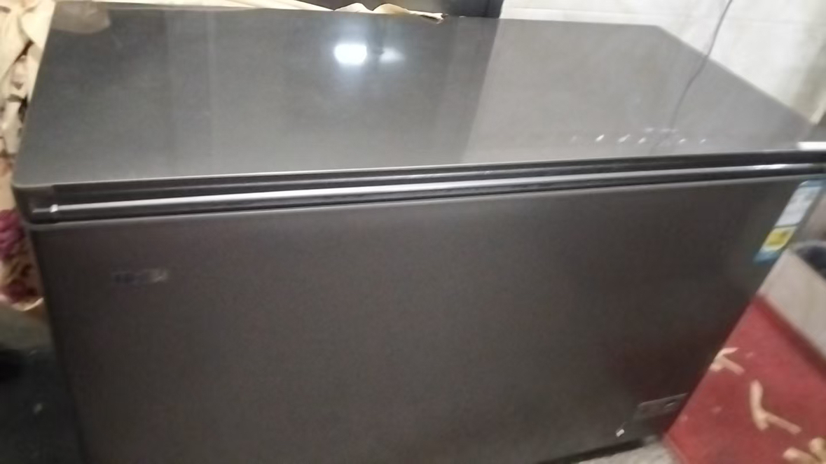 海尔(Haier)冰柜零下38度超低温柜369升商用大容量一级能下冷柜 海鲜深冷速冻细胞级冷冻柜 电子控温晒单图