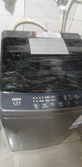 海尔(Haier)8公斤 全自动 波轮洗衣机 除螨洗 清新换风 XQB80-Z10D0 博卡灰 1级能效晒单图