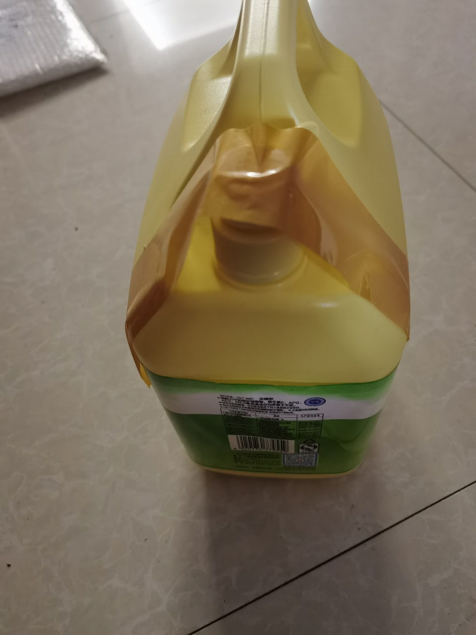 立白洗洁精4.028kg大桶装清新柠檬清新祛味轻松去油可洗果蔬不伤手易漂洗晒单图