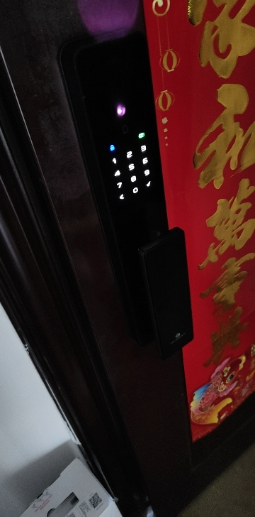 德施曼(DESMAN)智能门锁3D人脸识别 指纹密码防盗电子锁入户门 小嘀 Q2FD 星爵黑晒单图