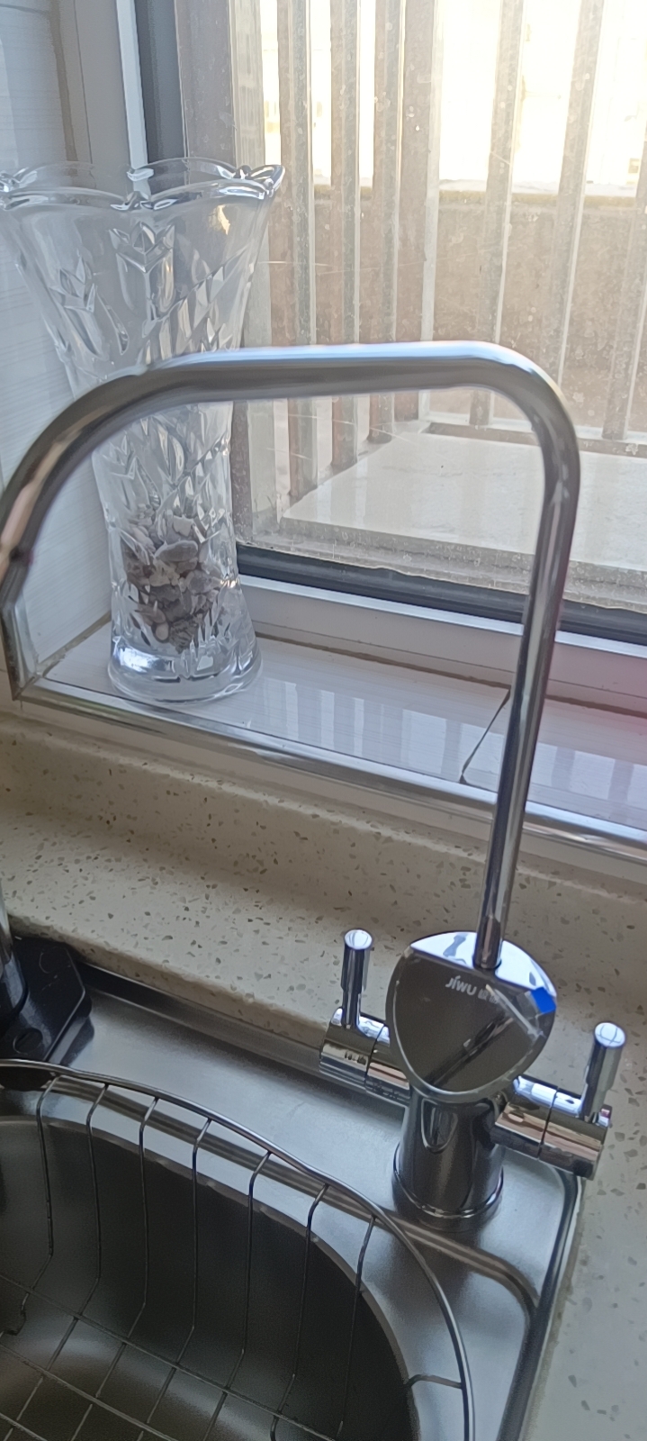 苏宁极物 反渗透厨下式净水器 低噪省水1000G澎湃大通量APP智能控制直饮净水器 2.65L/分晒单图