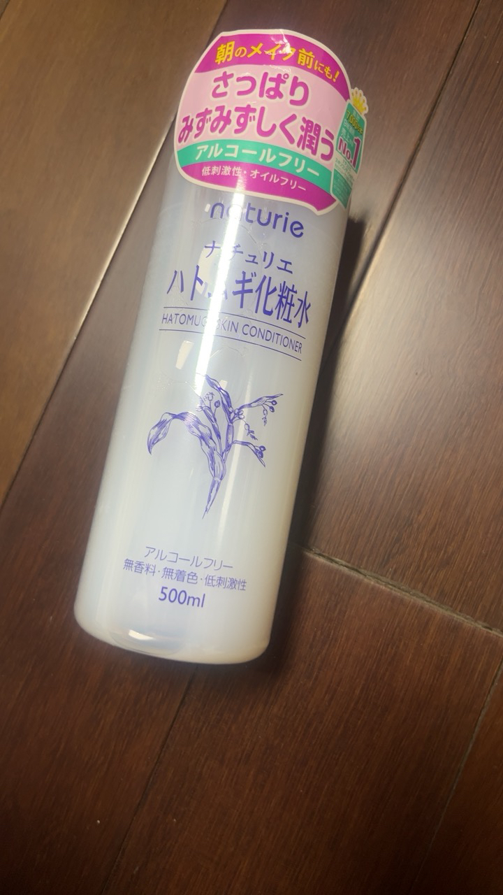 日本naturie薏仁水湿敷爽肤水化妆水滋润保湿补水大瓶 500ml晒单图