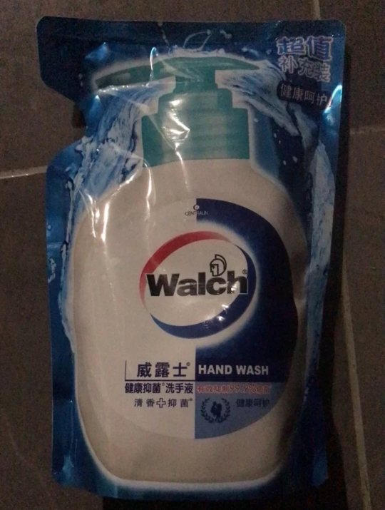 威露士健康抑菌洗手液健康呵护袋装525ml补充装晒单图