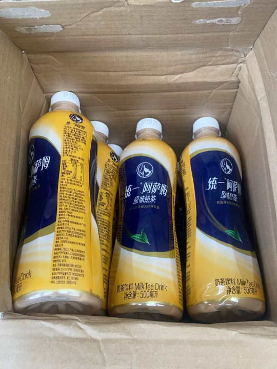 统一阿萨姆奶茶500ml*15瓶整箱发红茶原味下午茶饮料饮品晒单图