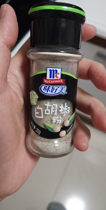 味好美(McCormicK) 香辛料调料 白胡椒粉 30g 香料 烧烤烹饪调味料 百年品牌晒单图