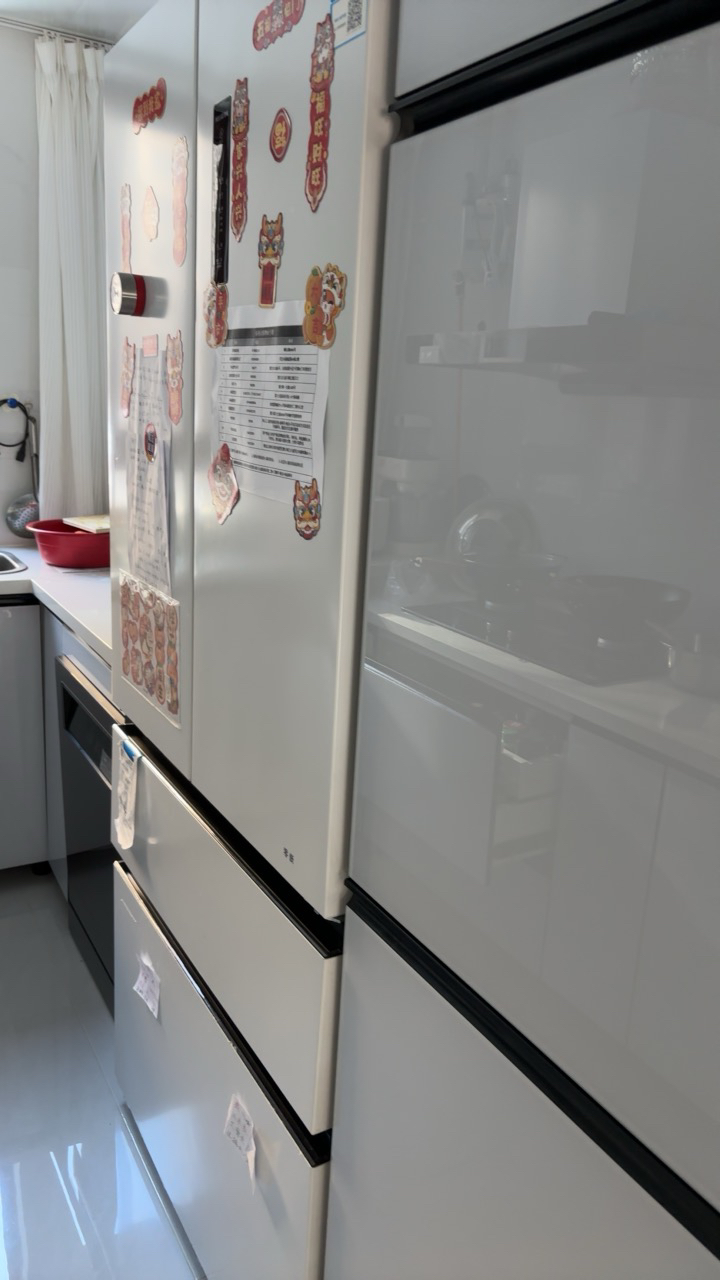 美菱(MELNG) 冰箱[无忧嵌]400升法式多门对开家用大容量超薄嵌入式风冷无霜一级双变频底部散热晒单图