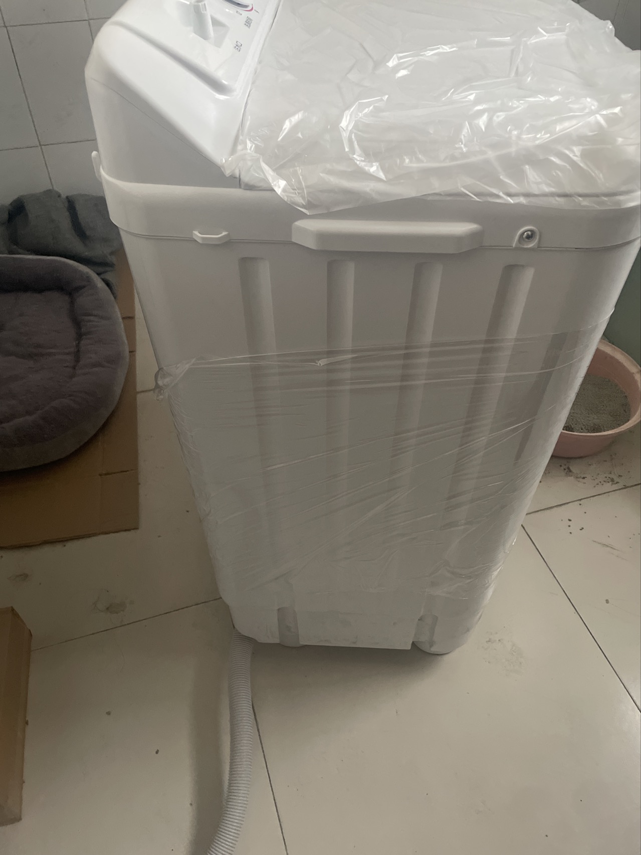 海尔 统帅出品双缸洗衣机TPB100-1188BS 10kg大容量半自动白色低噪节能顶开门设计三口之家优选晒单图