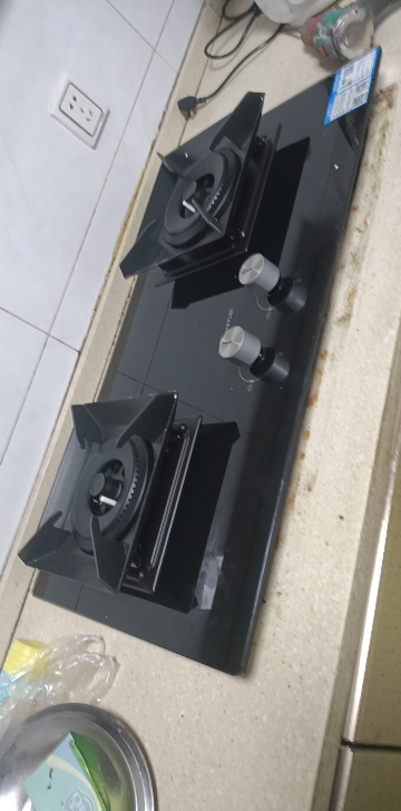 万和双眼燃气灶4.8KW钢化玻璃面板一级能效液化气旋转火技术可调底座C5L90S晒单图