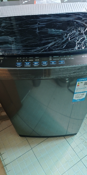 海尔(Haier)10公斤 全自动 波轮洗衣机 1级能效 自编程 纳米微泡净 除螨洗 消费补贴 XQB100-Z10B0晒单图