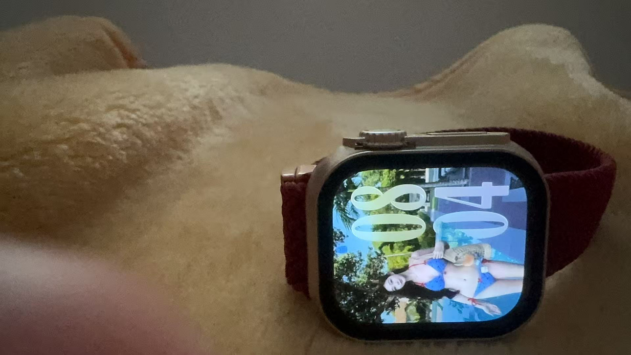 MEUN4CH/B Apple Watch S11(A3450) GPS 42毫米玫瑰金色铝金属表壳 淡桃粉色运动型表带-S/M晒单图