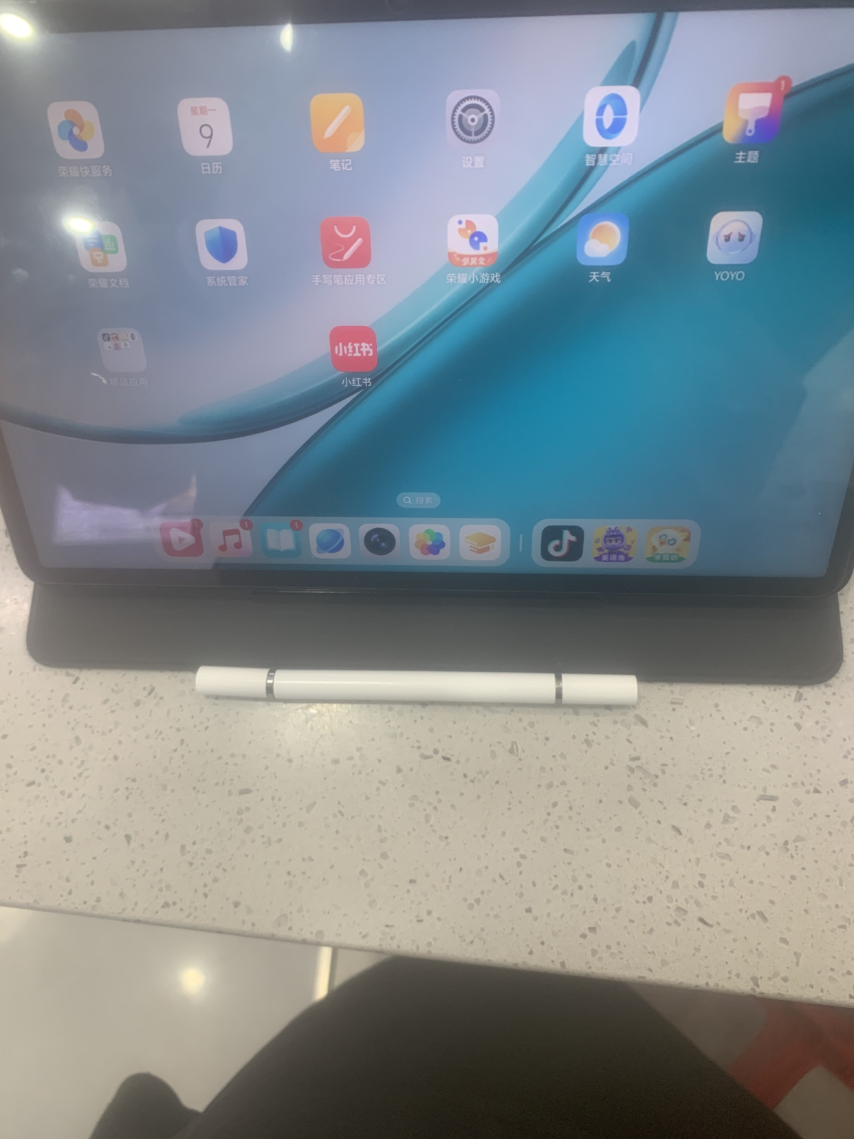 HONOR/荣耀平板X10 Pro 11.5英寸护眼全面屏平板电脑追剧办公影音网课学习pad 8+256GB[WIFI版]晴空蓝晒单图