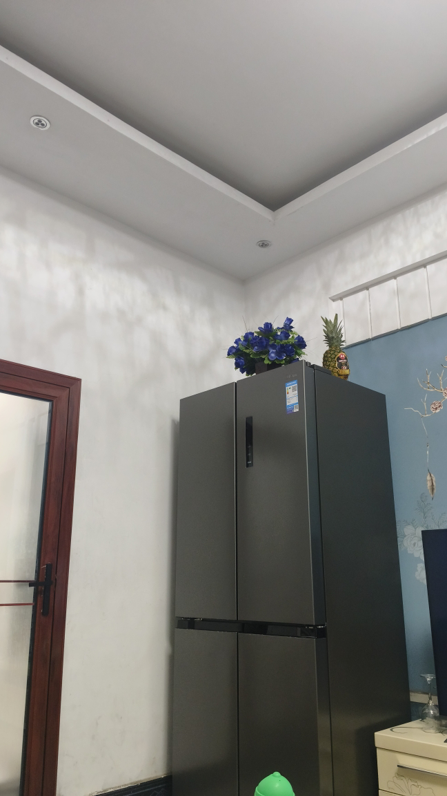 [自营]美的冰箱(Midea)双系统双循环风冷无霜十字四开门对开双开家用电冰箱一级能效变频大容量 MR-531WSPZE晒单图