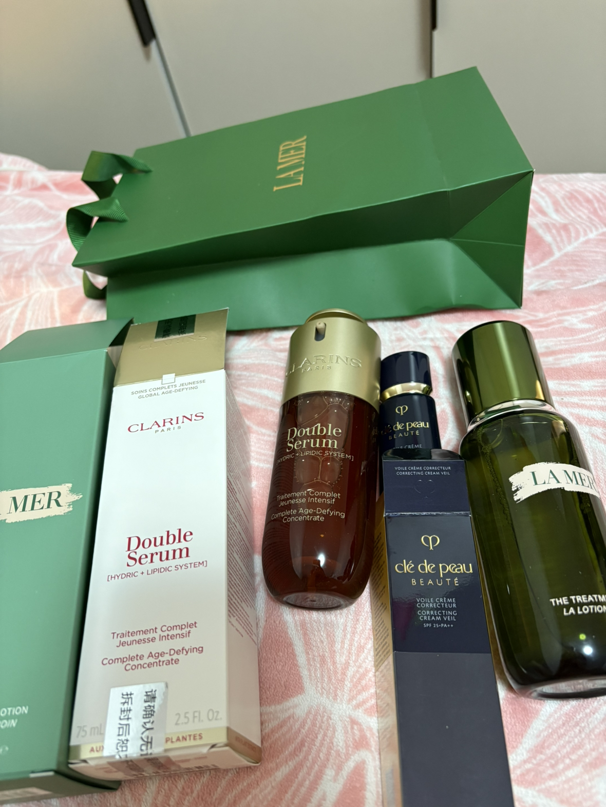 海蓝之谜(LA MER)精萃水150ml +双萃75ml晒单图