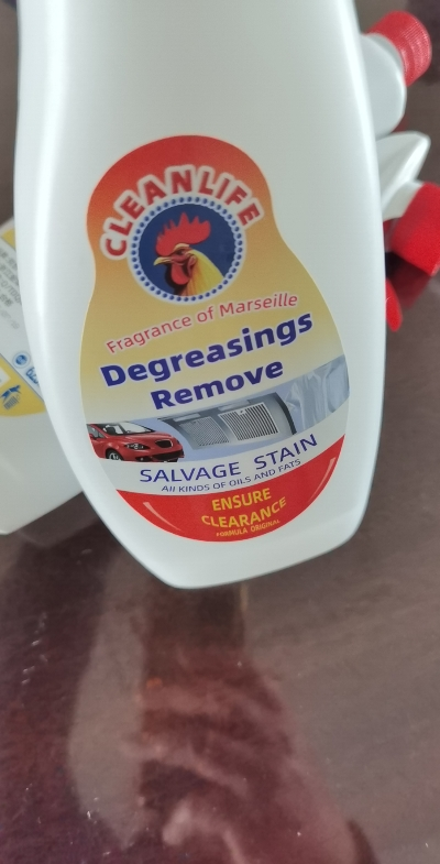 大公鸡油污清洁剂 多功能厨房清洗剂 600ml晒单图