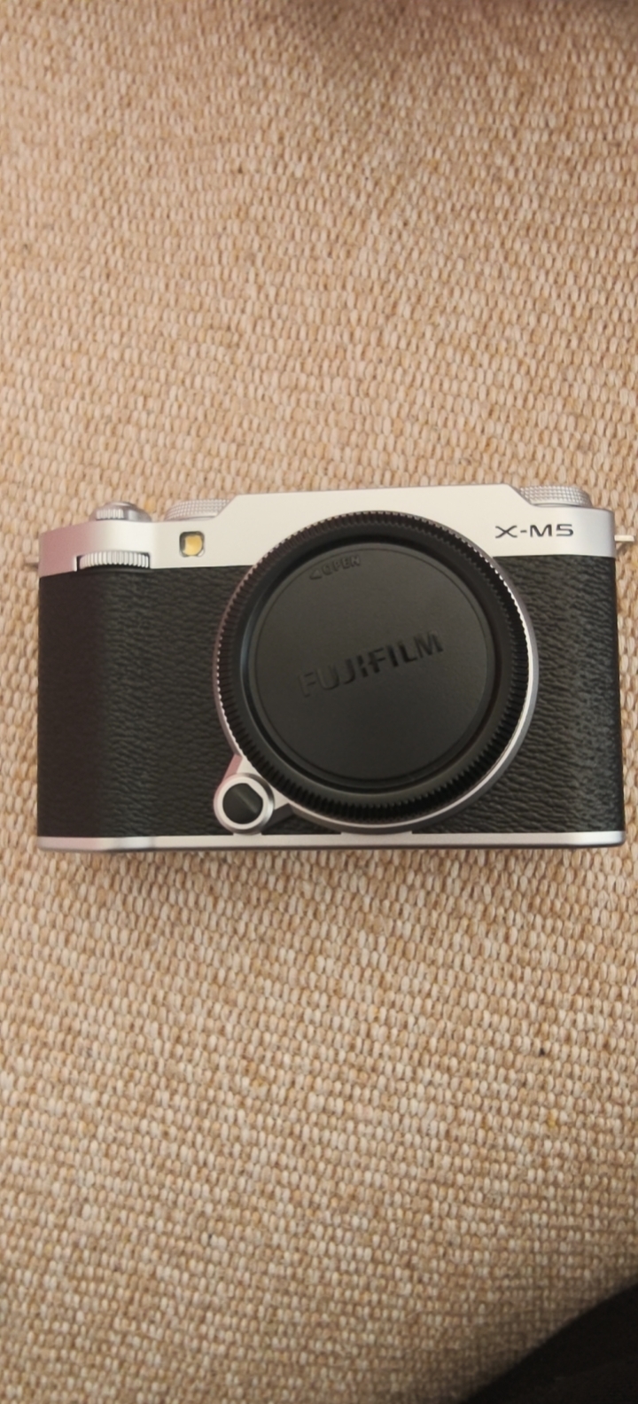 FUJIFILM/富士X-M5银色1545 胶片时尚无反数码相机 20款胶片模拟 2610万像素 vlog视频晒单图
