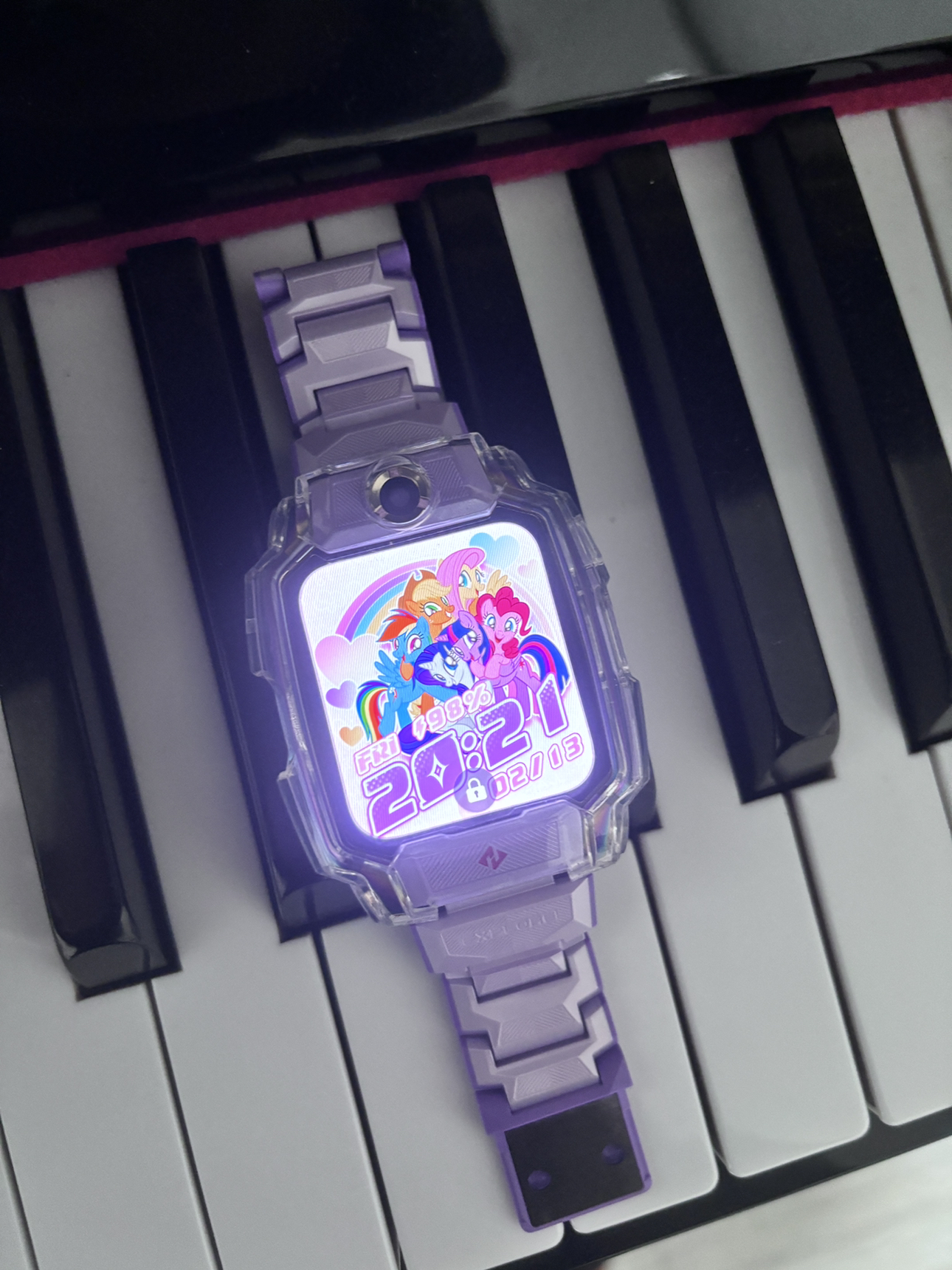 小天才电话手表 Z11 小马宝莉联名款 全球版防水GPS定位智能手表学生儿童移动联通电信4G视频拍照双摄手表手机男女孩晒单图