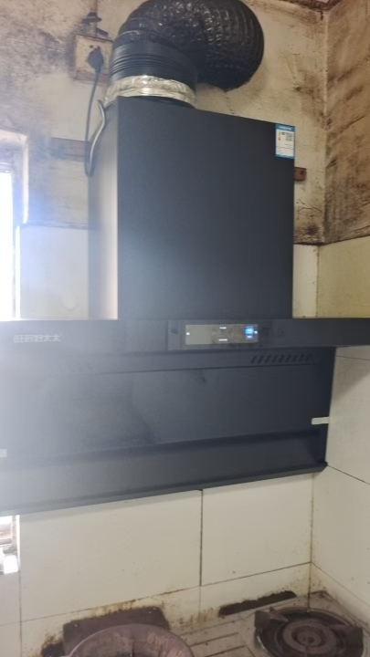 旺厨好太太 油烟机顶侧双吸 32立方大吸力家用7字吸油烟机大功率 自动清洗 语音声控 触摸式晒单图