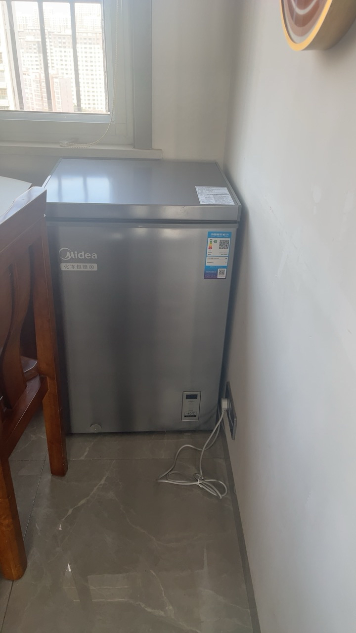 [自营]美的冰箱(Midea)[升级减霜]减霜80%家用商用节能省电一级能效电脑控温冷柜BD/BC-100KEM(E)晒单图