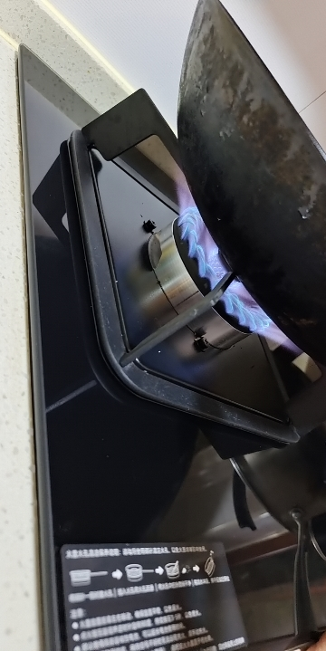 美的(Midea)燃气灶天然气 双灶具 家用5.2kW猛火灶灶台嵌两用 高热效 可调节底盘 Q325-M晒单图