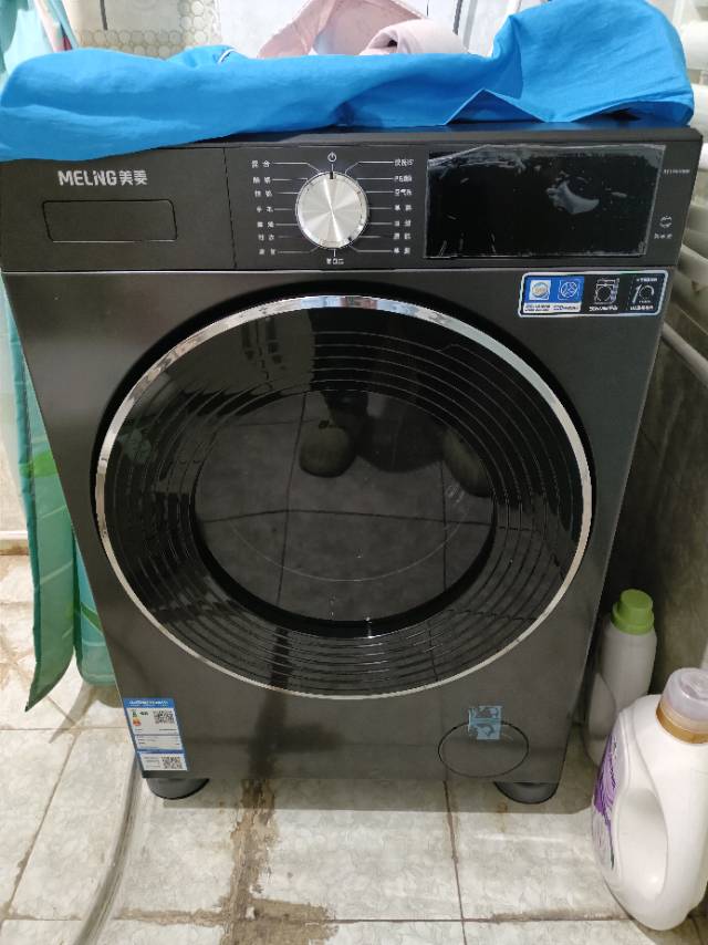 美菱宁小瞳滚筒洗干一体机 RS11H100D晒单图