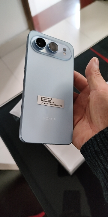 [手机] 荣耀+5G手机-MEY-AN00 荣耀500 12GB+512GB 海蓝宝 MEY-AN00 双卡 全网通版手机 2亿人像全能实况 第四代骁龙8s 青海湖大电池晒单图