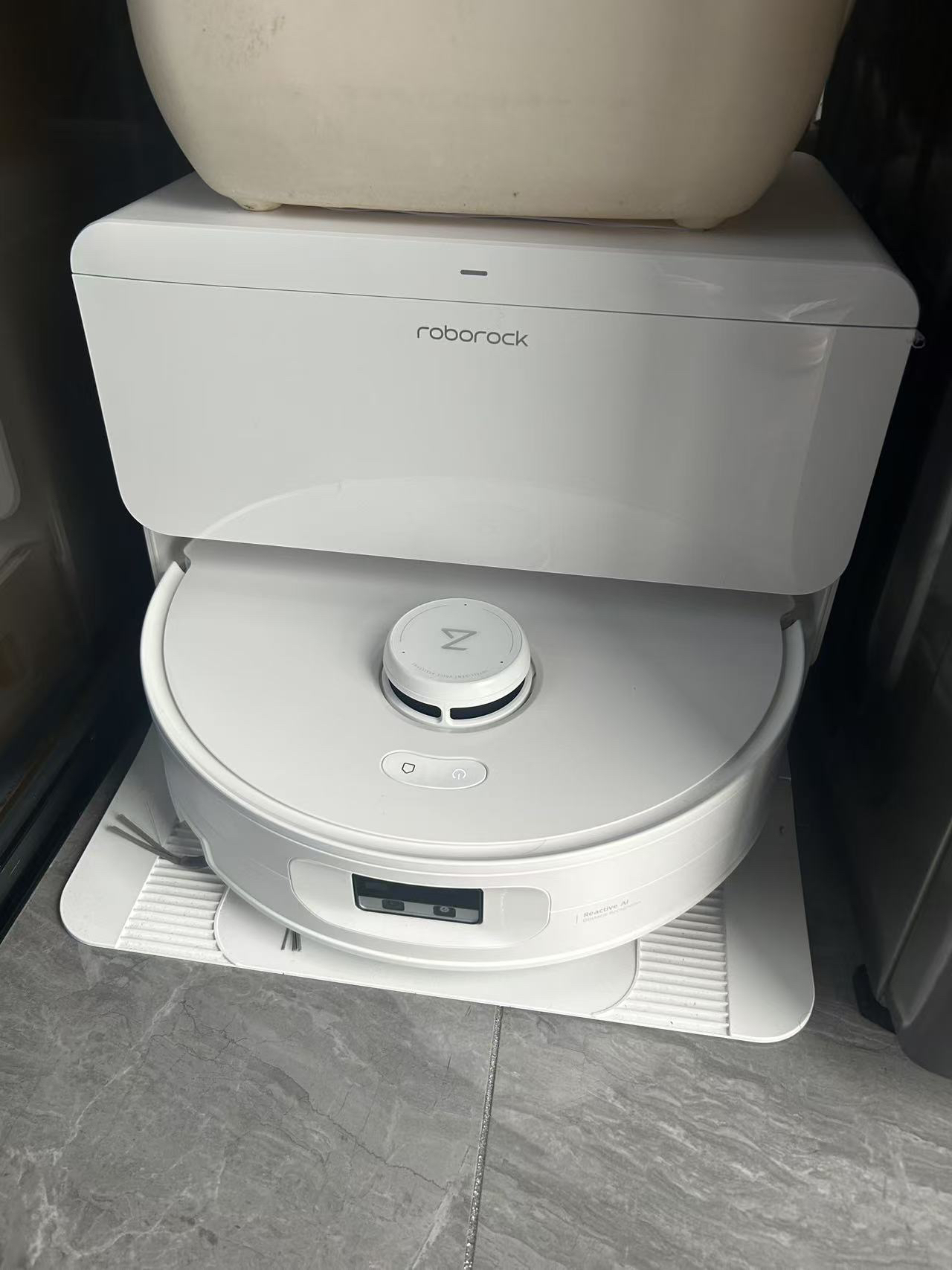 石头自清洁扫地机人P20活水版 智能上下水版晒单图