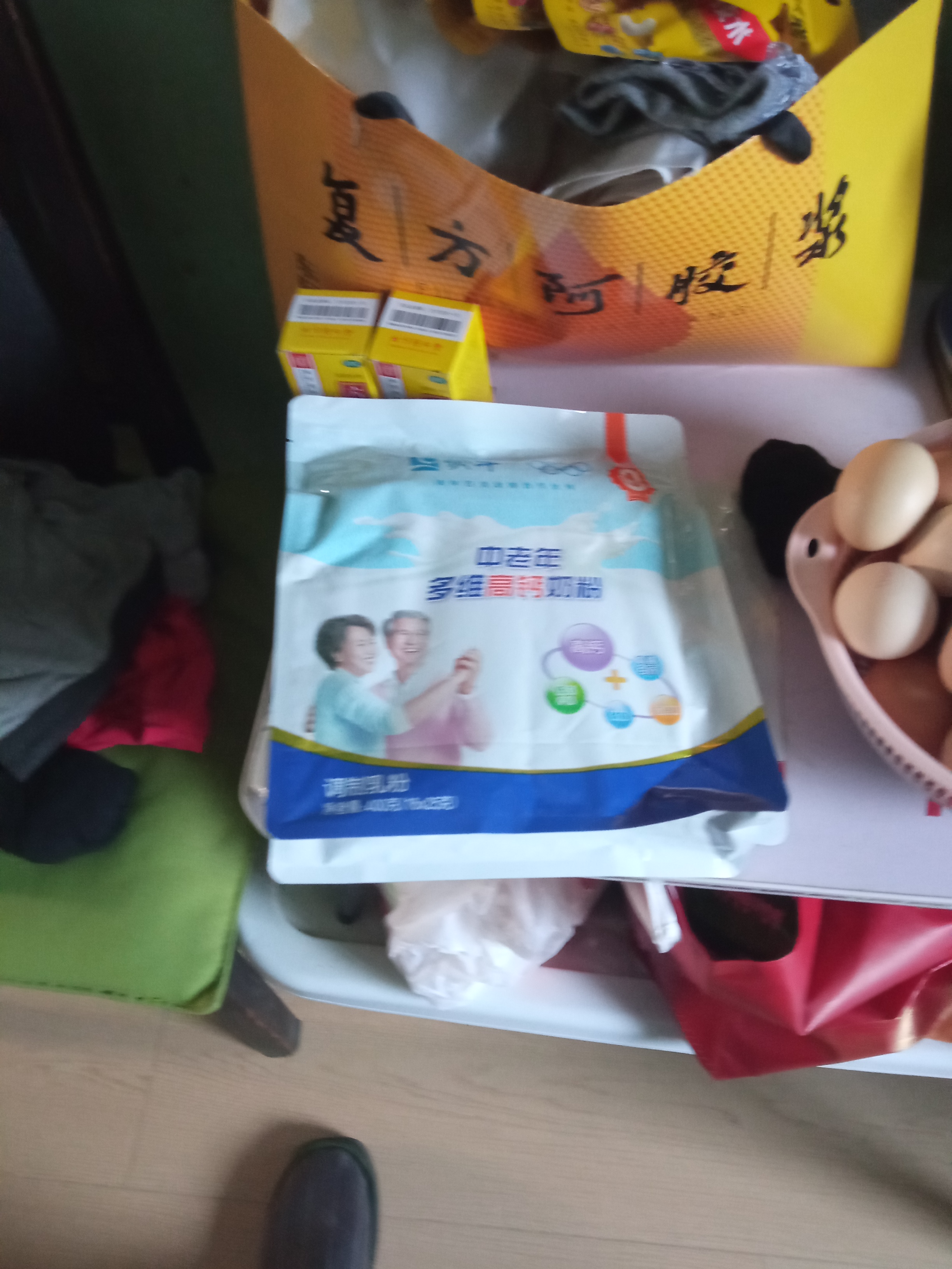 蒙牛中老年人奶粉400g袋装成人男女士高钙营养早餐食品冲饮晒单图