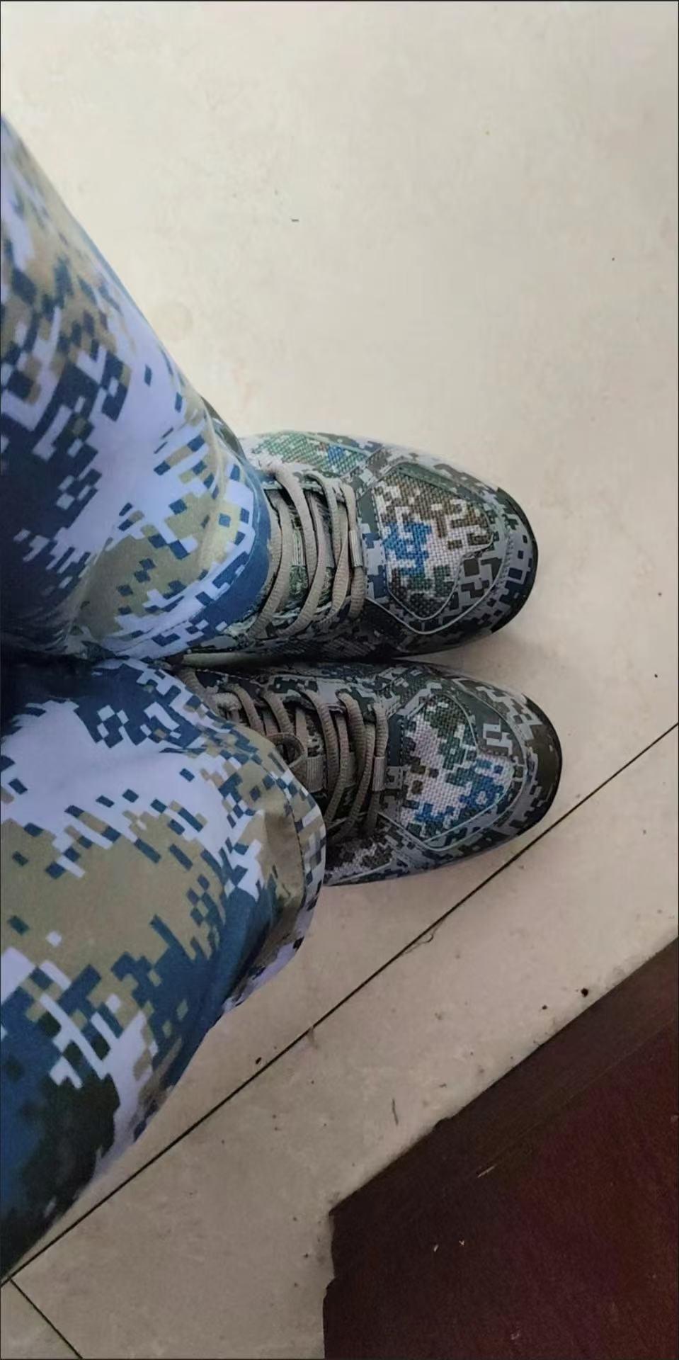 迷彩作训鞋 各码 双晒单图