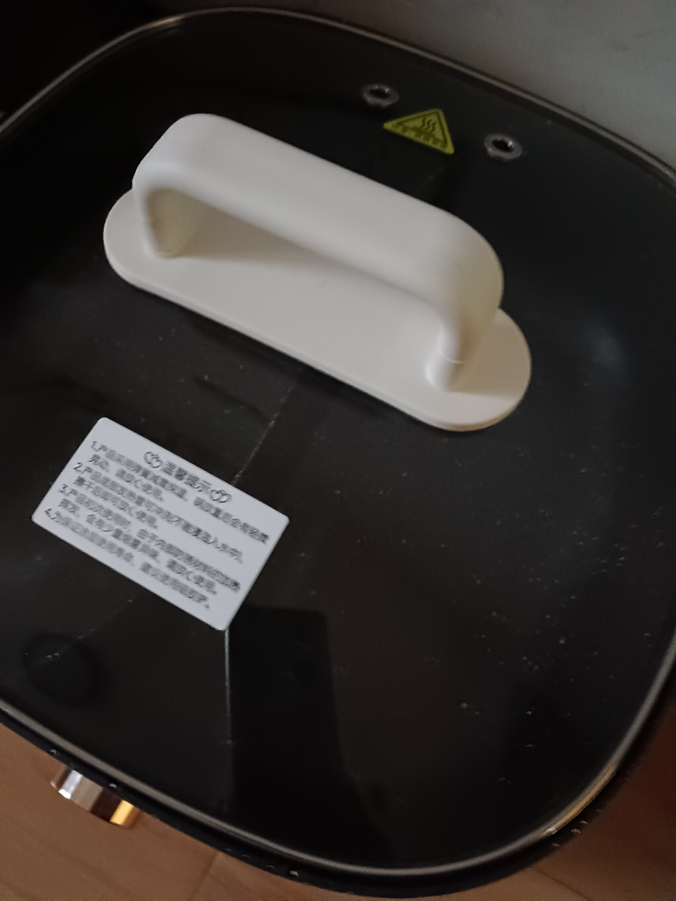 美的(Midea)电火锅6L鸳鸯火锅专用锅加深电煮锅速沸电锅一体多功能锅多用途火锅分体设计MC-HGS303002晒单图