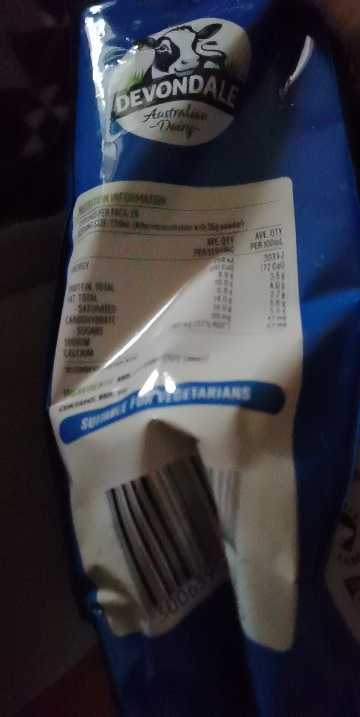 效期至26年09月 DEVONDALE德运高钙全脂速溶成人奶粉 1000g 1袋 儿童学生青少年成人孕妇中老年补钙 澳洲晒单图