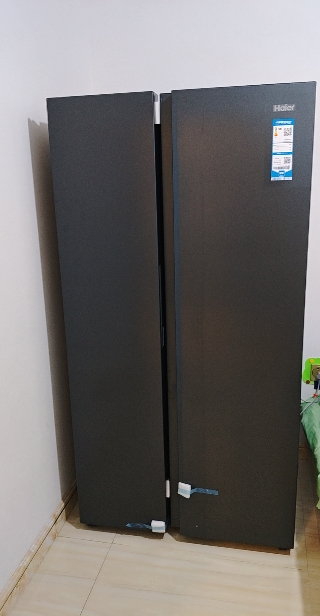 海尔(Haier)616升对开门超薄嵌入冰箱 鲸式储量 黑金净化 双变频一级能效 BCD-616WGHSSEDC9晒单图