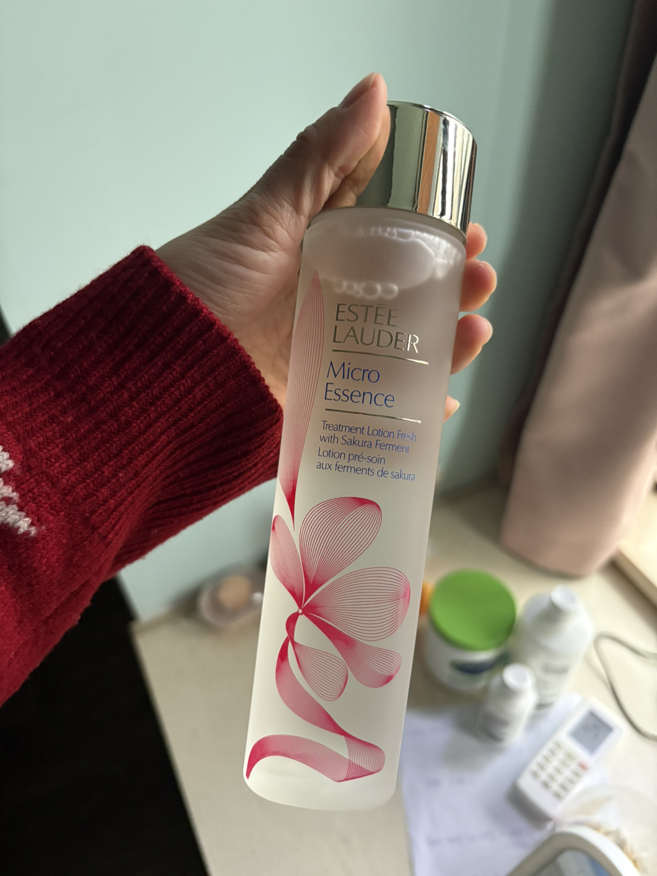 雅诗兰黛(Estee Lauder)樱花原生液精华水200ml 平衡水油补水保湿舒缓提亮 樱花原生/液200ml晒单图