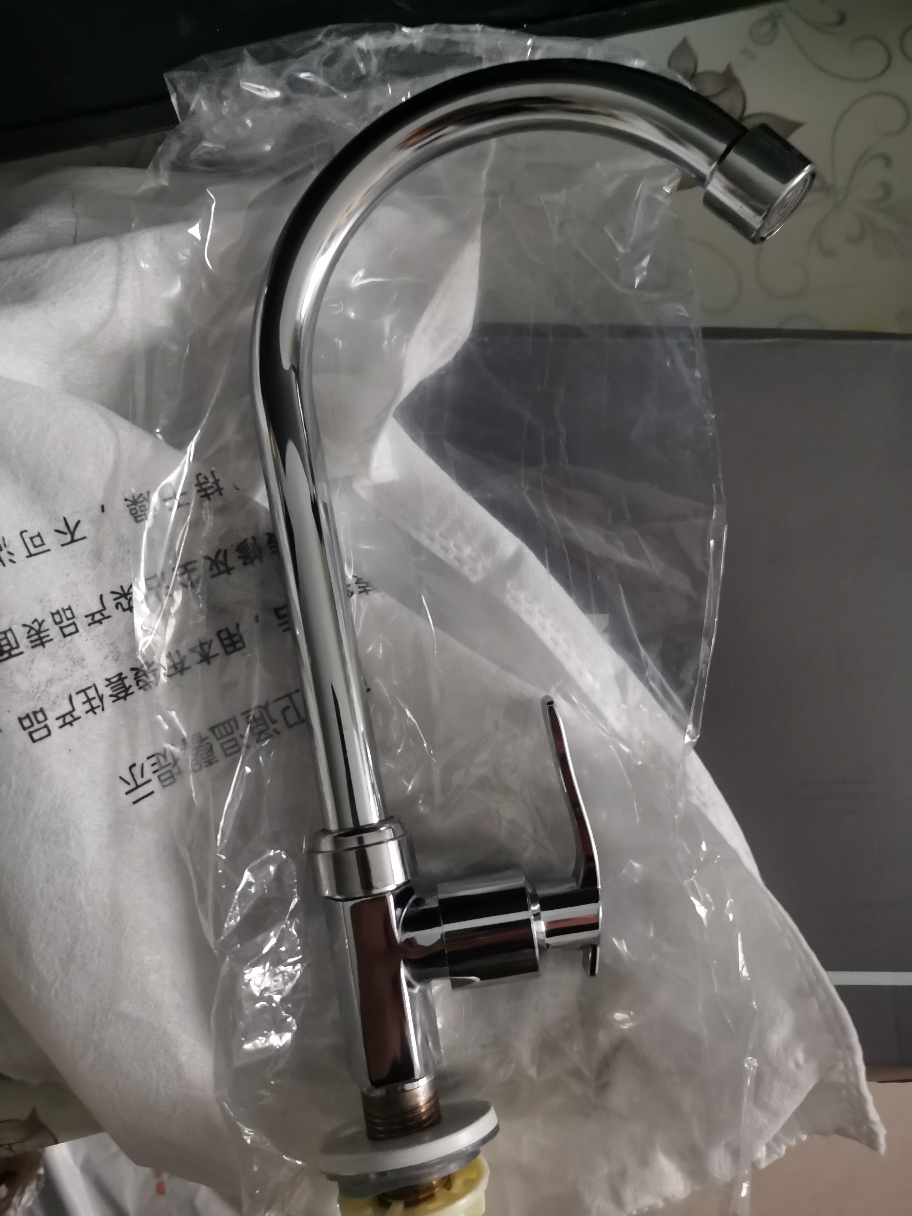 南方卫通 厨卫水龙头 六角单水-sl皇帝拨水龙头 立式单冷高弯龙头 通用接口4分NF-011 / 个晒单图