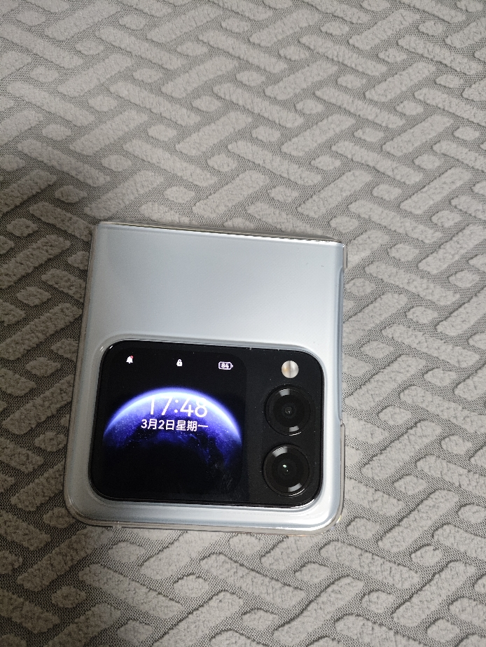 [全新]华为nova Flip S 天青蓝 512GB 折叠屏 SGS 弯折耐久认证 鸿蒙AI趣玩 66W充电 后置5000万悬停自拍 智能手机nova Flip晒单图