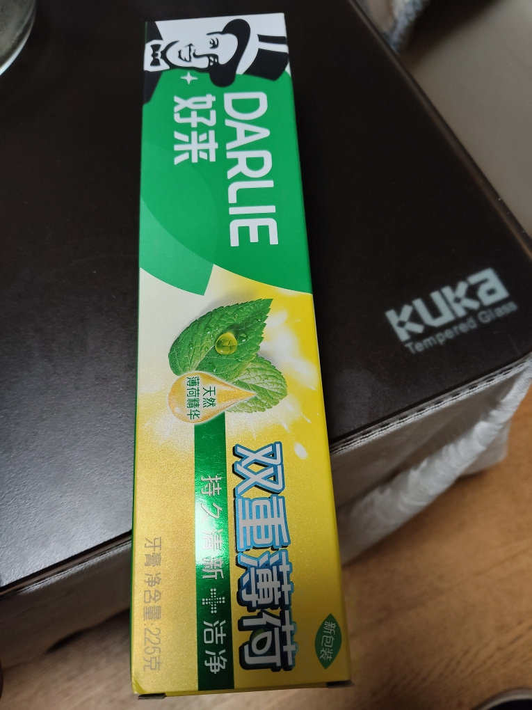 Darlie好来(原黑人)双重薄荷牙膏225g*3支 家庭装防蛀固齿清新口气晒单图