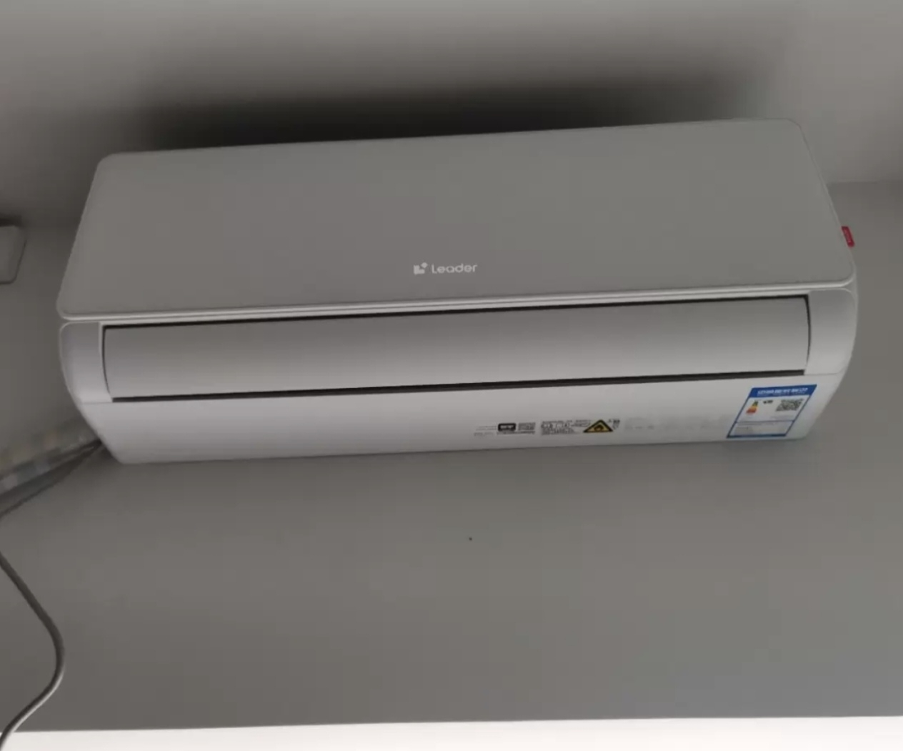 统帅超省电1.5匹空调KFR-35GW/LA1-1套机 新1级能效 AI节能省电 大风量 防直吹 自清洁挂机空调晒单图