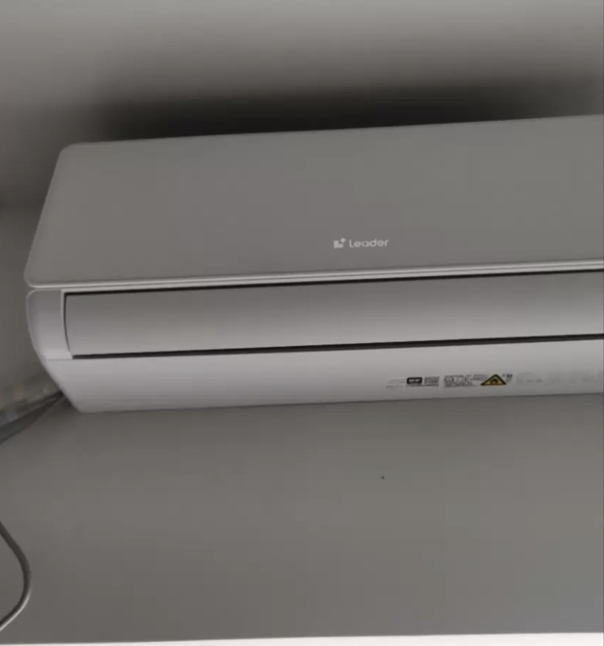 统帅超省电1.5匹空调KFR-35GW/LA1-1套机 新1级能效 AI节能省电 大风量 防直吹 自清洁挂机空调晒单图