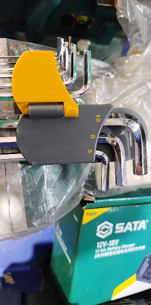 takama(高松)305009 内六角扳手9件套球头公制加长内六方螺丝刀L型六棱扳手套装S2晒单图