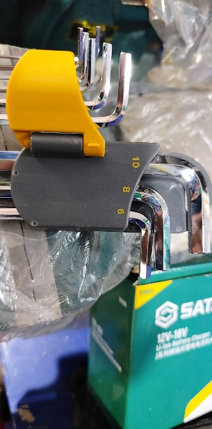 takama(高松)306009 9件套内六角球头扳手套装特长公制六棱角扳手螺丝刀S2晒单图