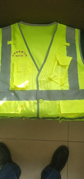 P牌拼色抗油拒水防护马甲YP033/件晒单图